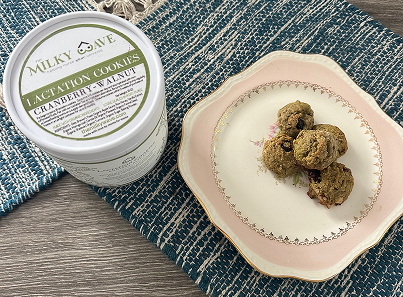 The milky wave Cranberry Walnut Lactation Cookies
