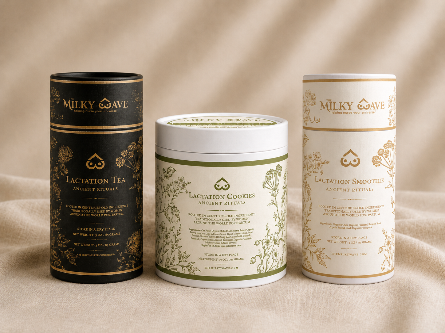 The milky wave Cookies + Tea + Smoothie (Bundle)